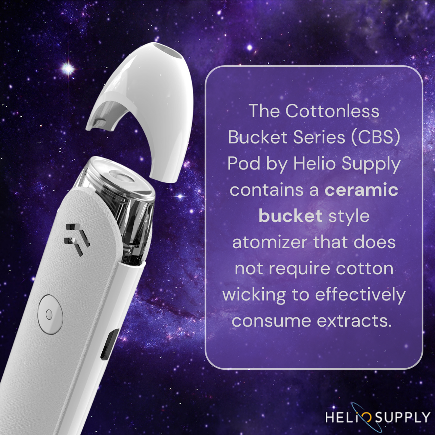 CBS Pod (Cottonless Bucket Series) Single Disposable