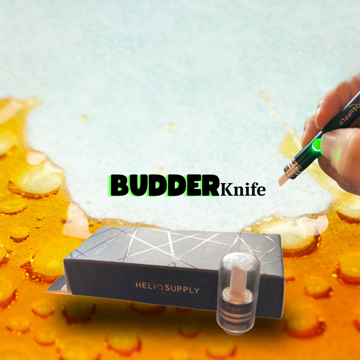 Budder Knife | Electronic Dab Tool Attachment - Ceramic
