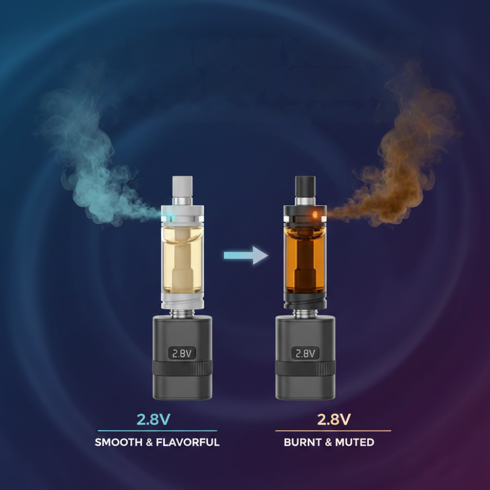 Why the Same Voltage Can Make One Cartridge Taste Different Than Another