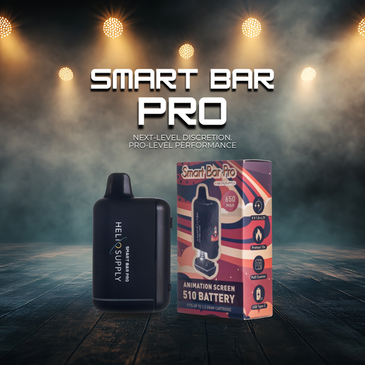 Smart Bar Pro: The Most Advanced, Precise and Discreet 510 Battery Ever Built