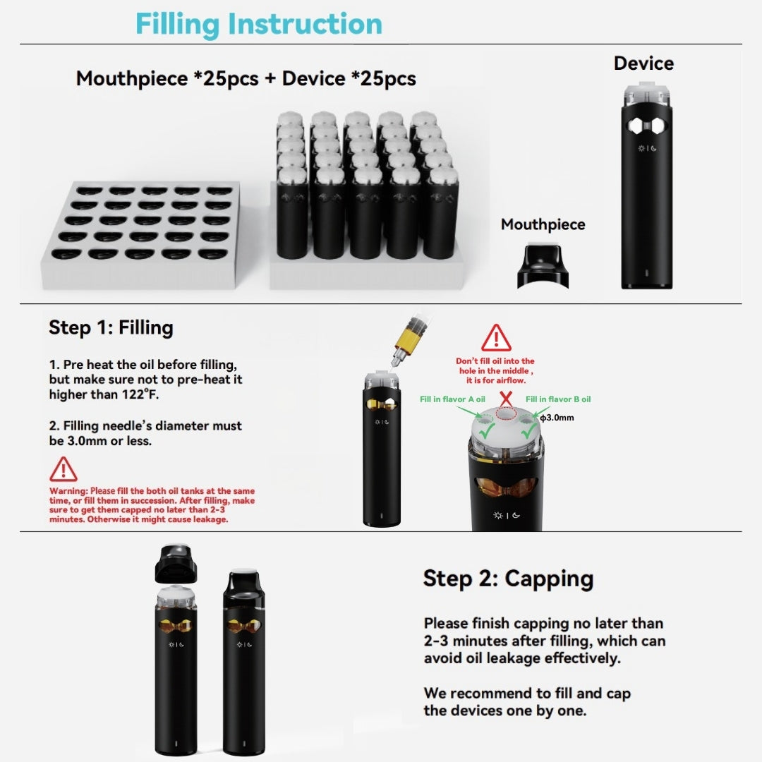 Retail Duo Switch(1ml+1ml, 2.8v)