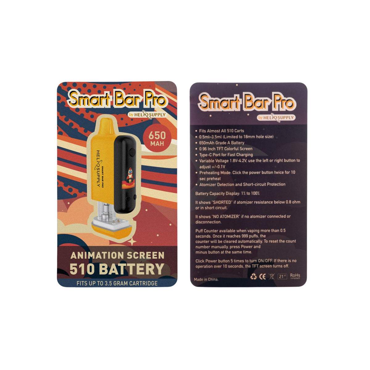 Smart Bar Pro 510 Battery
