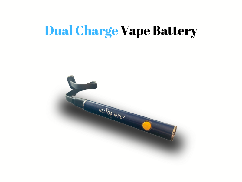 Dual Charge Vape Battery. Charging chord included. 